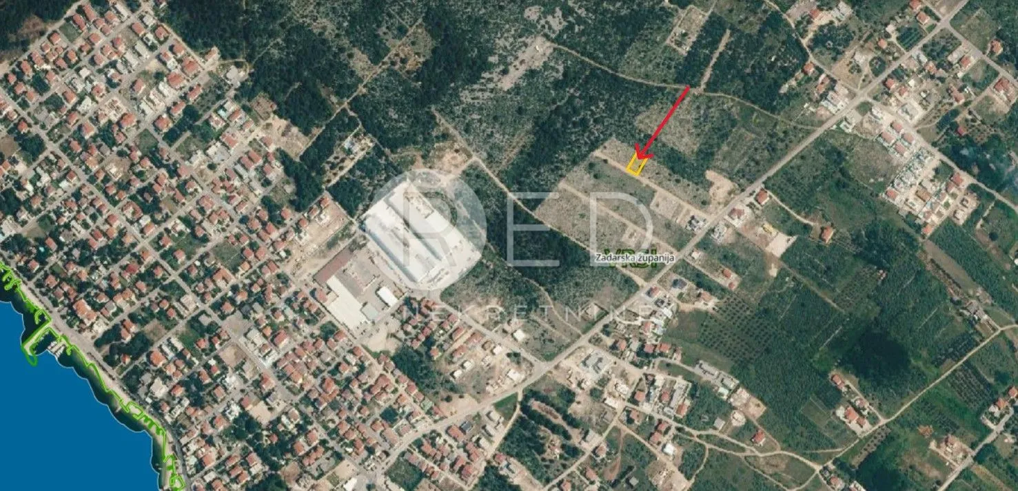 građevinsko zemljište 500 m2 - vrsi, zadarska - slika 2