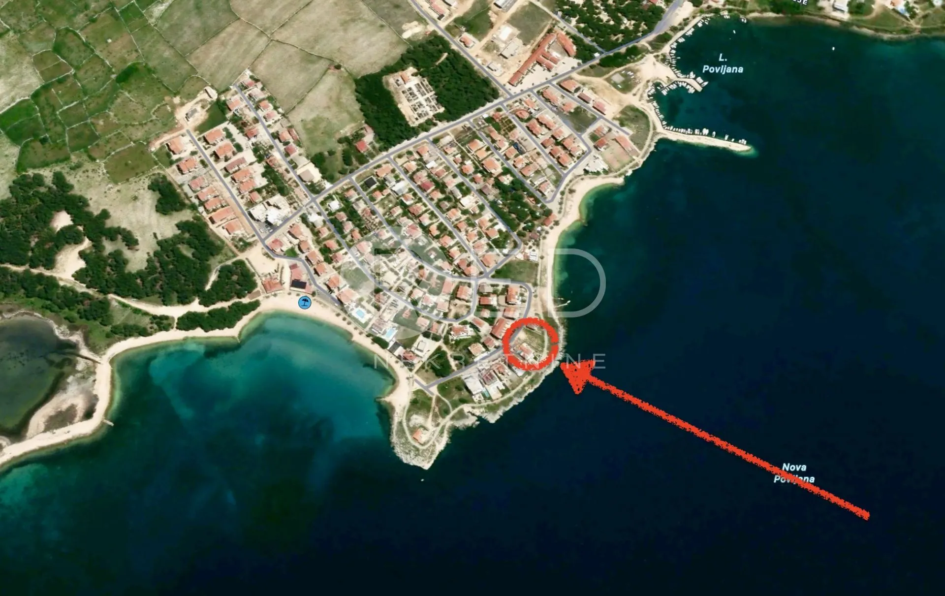 1. Red Do Mora-Povljana- Apartman Visoko Prizemlje