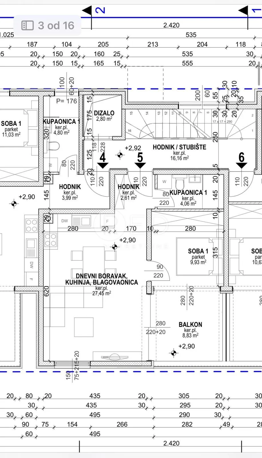ekskluzivan stan u novogradnji 52.24 m2, povljana - pag - slika 9