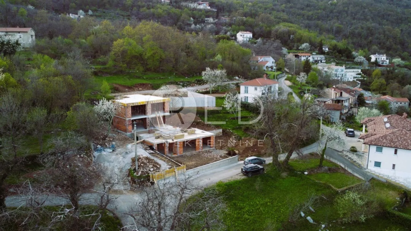 lovran - dobreć: ekskluzivna vila u izgradnji na mirnoj i prestižnoj lokaciji! - slika 5