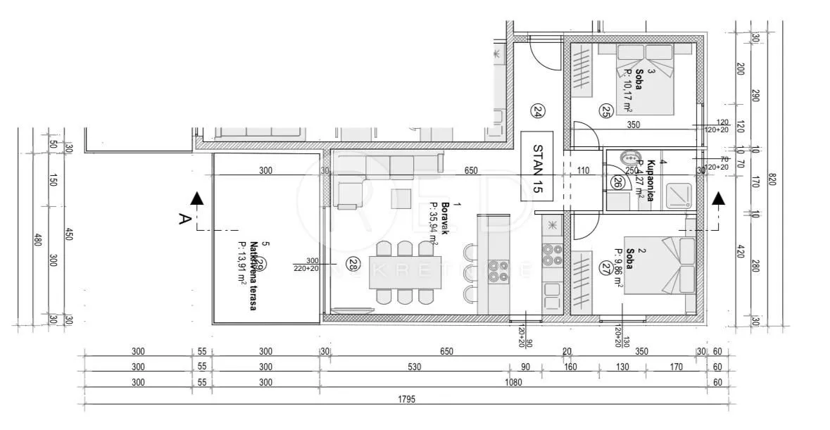 atraktivna novogradnja 60.24 m2, 300 m od mora, povljana, pag - slika 8