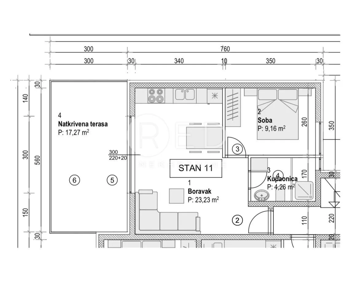 atraktivna novogradnja 36.65 m2, 300 m od mora, povljana, pag - slika 8