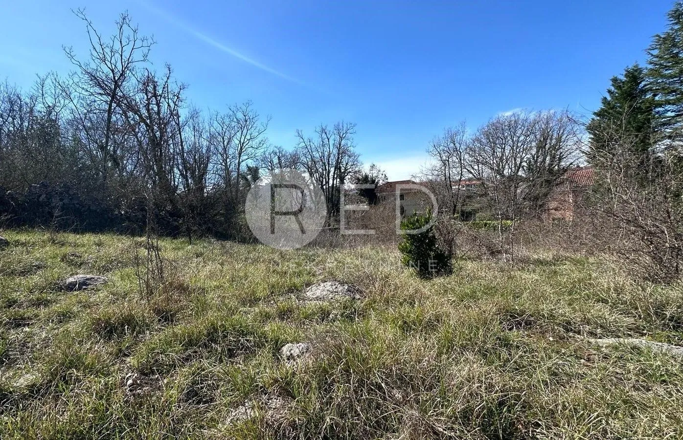 otok krk, malinska - građevinsko zemjište na mirnoj lokaciji, 1039 m2 - slika 1