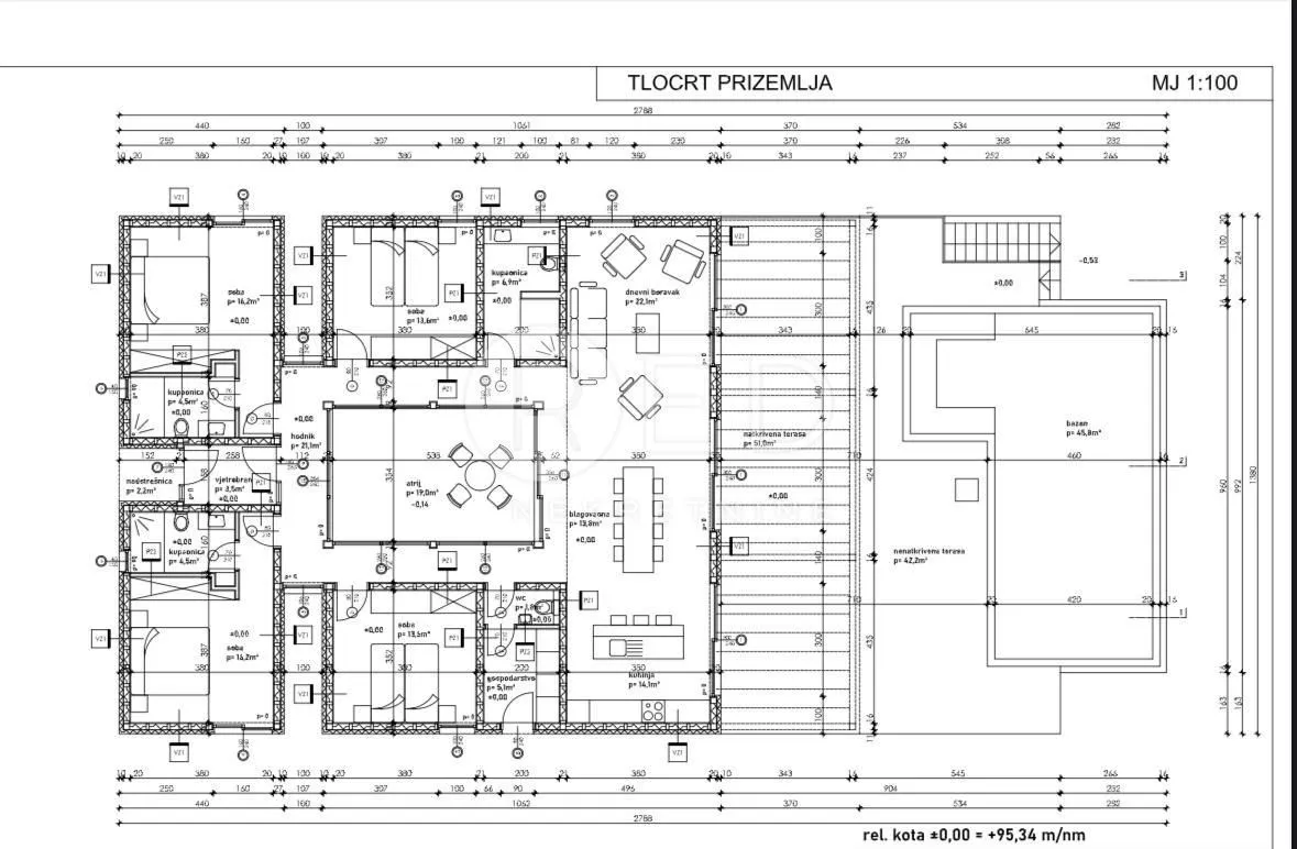 prekrasna vila s bazenom i 4 spavaće sobe - pridraga, zadarska - slika 33