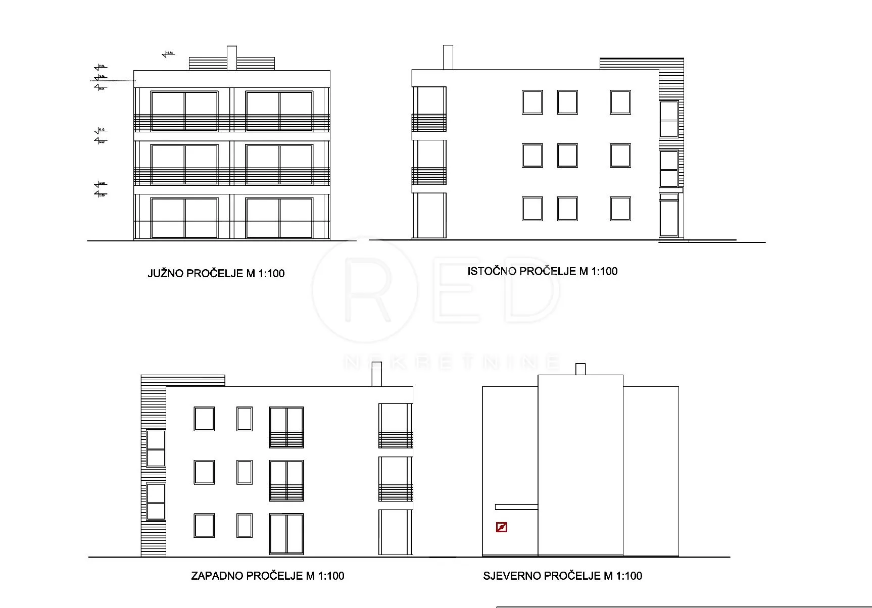 medulin stan 5s 1.kat 117,7 m2- pogled na more- - slika 10