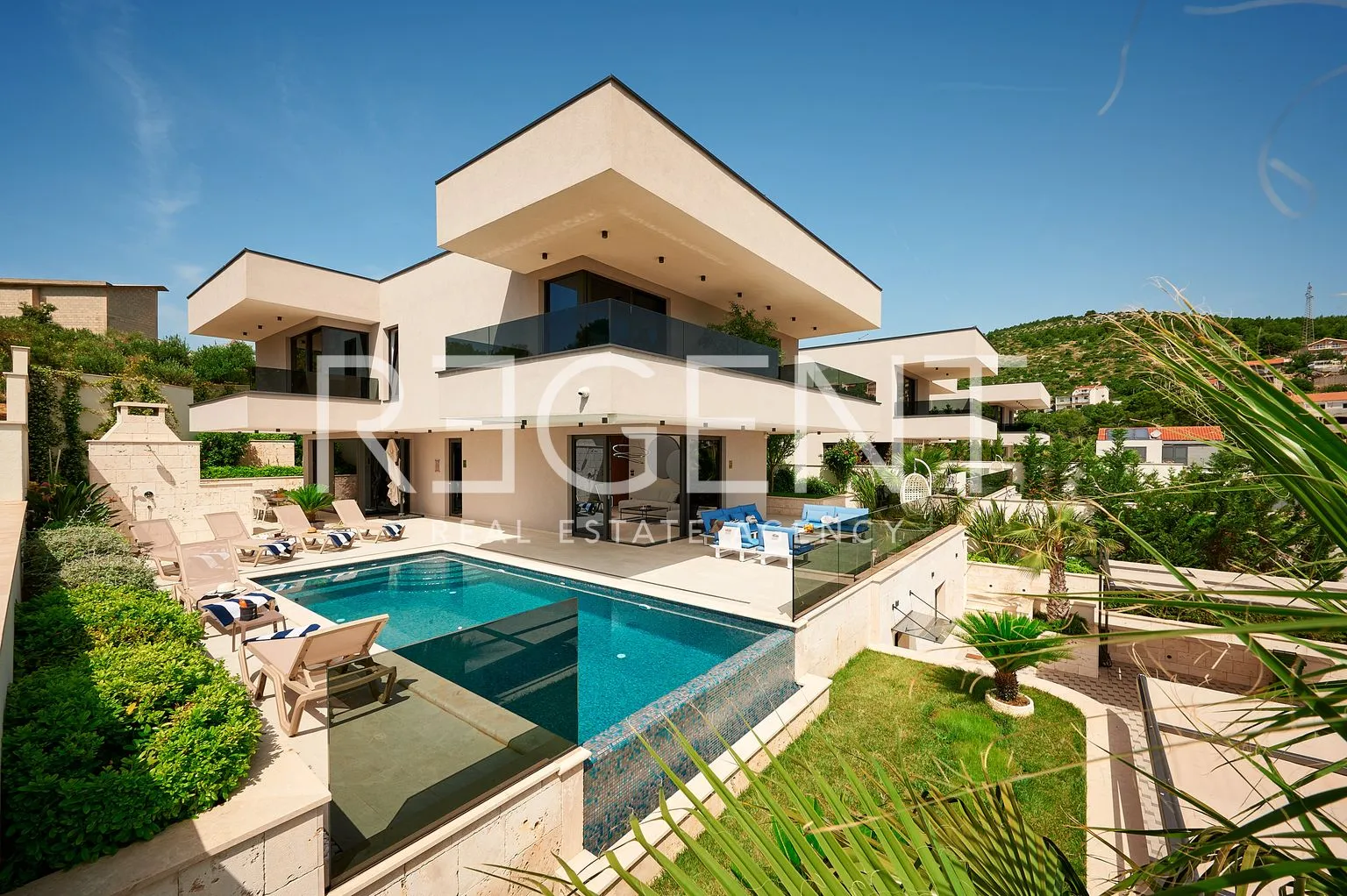 marina hills resort — 3 vile s bazenom, 12 soba i pogled na more - slika 5