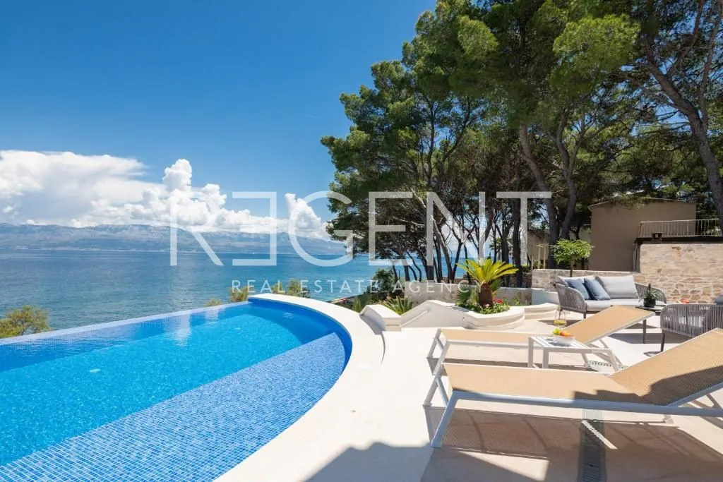 brač - moderna vila prvi red uz more - slika 5