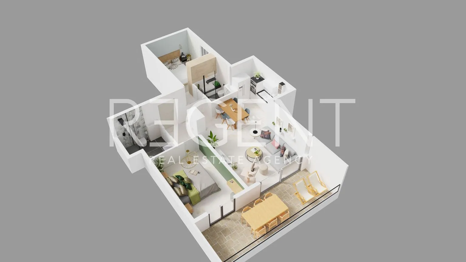 makarska, živogošće - penthouse u novogradnji blizu mora - slika 14