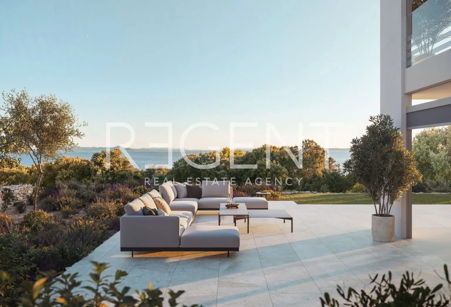 zadar, petrčane - dvoetažni penthouse s terasom, loggiom i vrtom - slika 12
