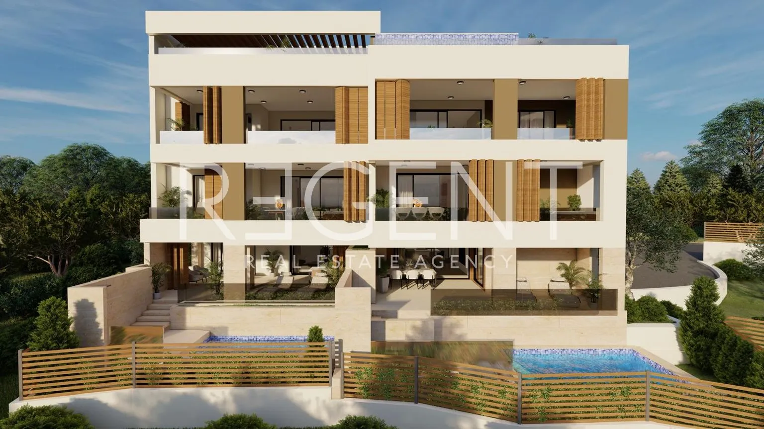 primošten – luksuzan trosoban stan u novogradnji 132 m² - slika 1