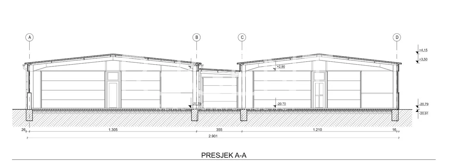 hala 1.100 m² za najam, zagreb, buzin — uredski prostori, parking - slika 10