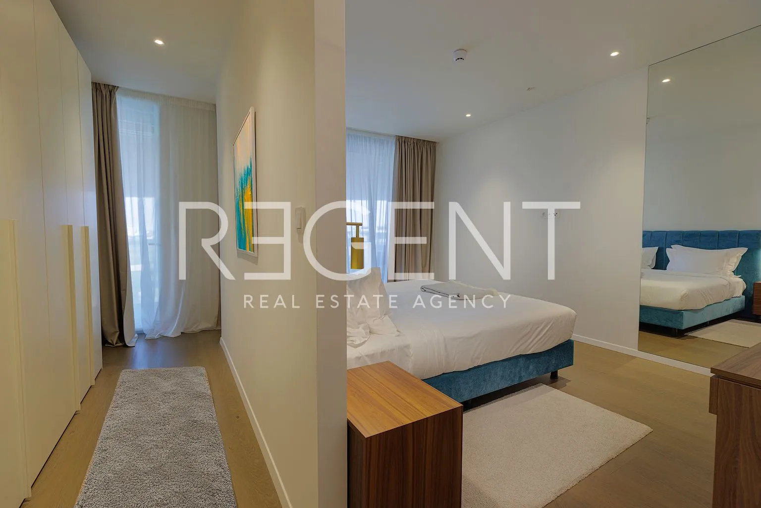 istra, petram resort – apartman 99,00 m², 2ss, 1. kat, pogled na park - slika 9