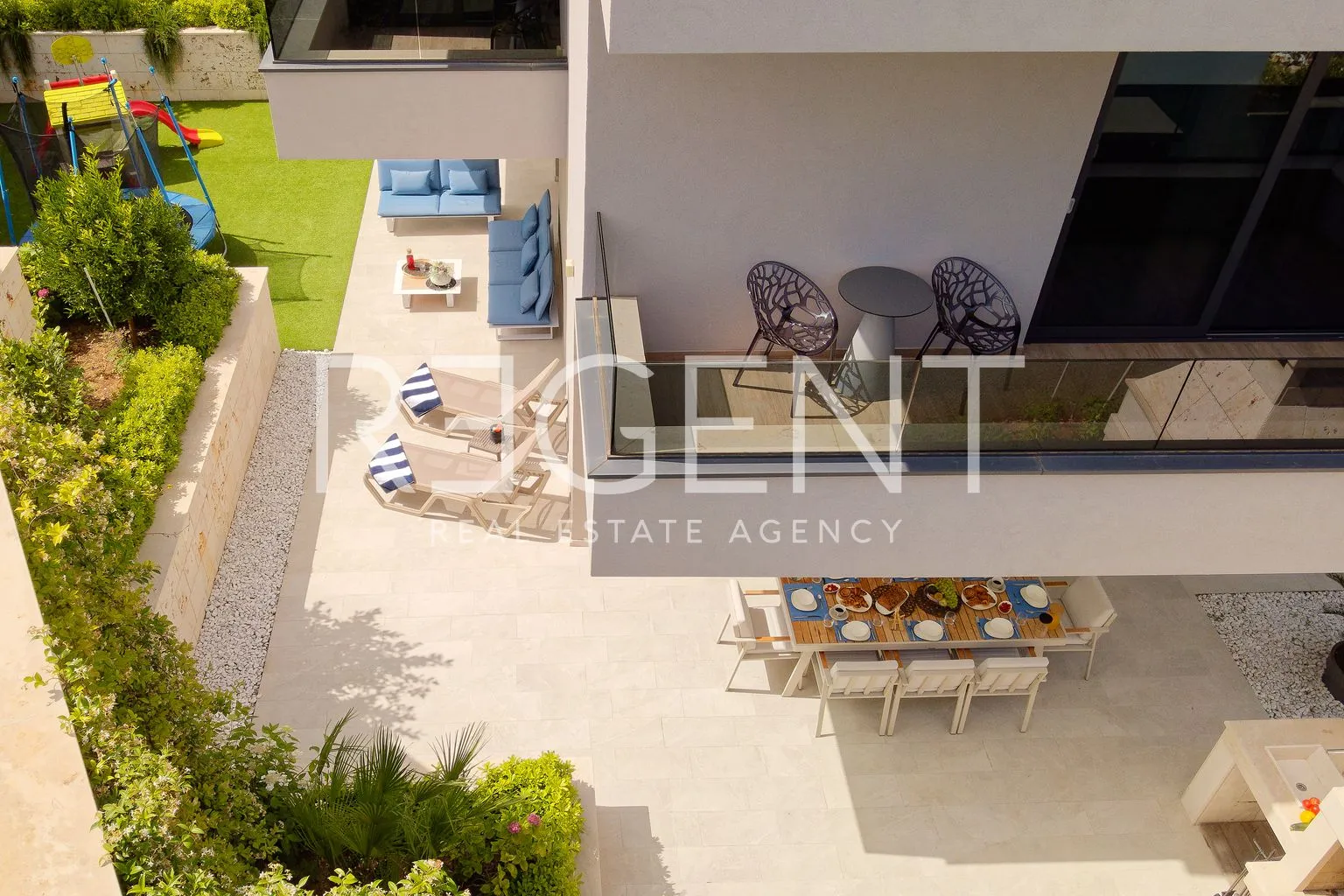 marina hills resort- vila 400 m², 4 ss, bazen 30 m², 150 m od mora - slika 23