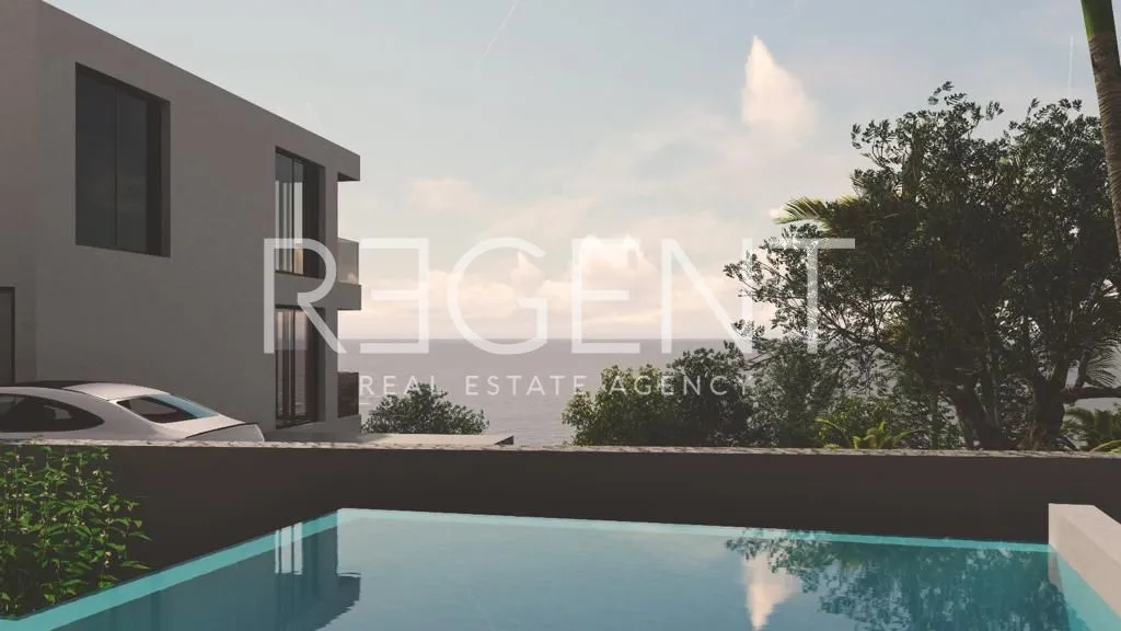omiš, lokva rogoznica - moderna vila u izgradnji s pogledom na more 277 m2 - slika 5