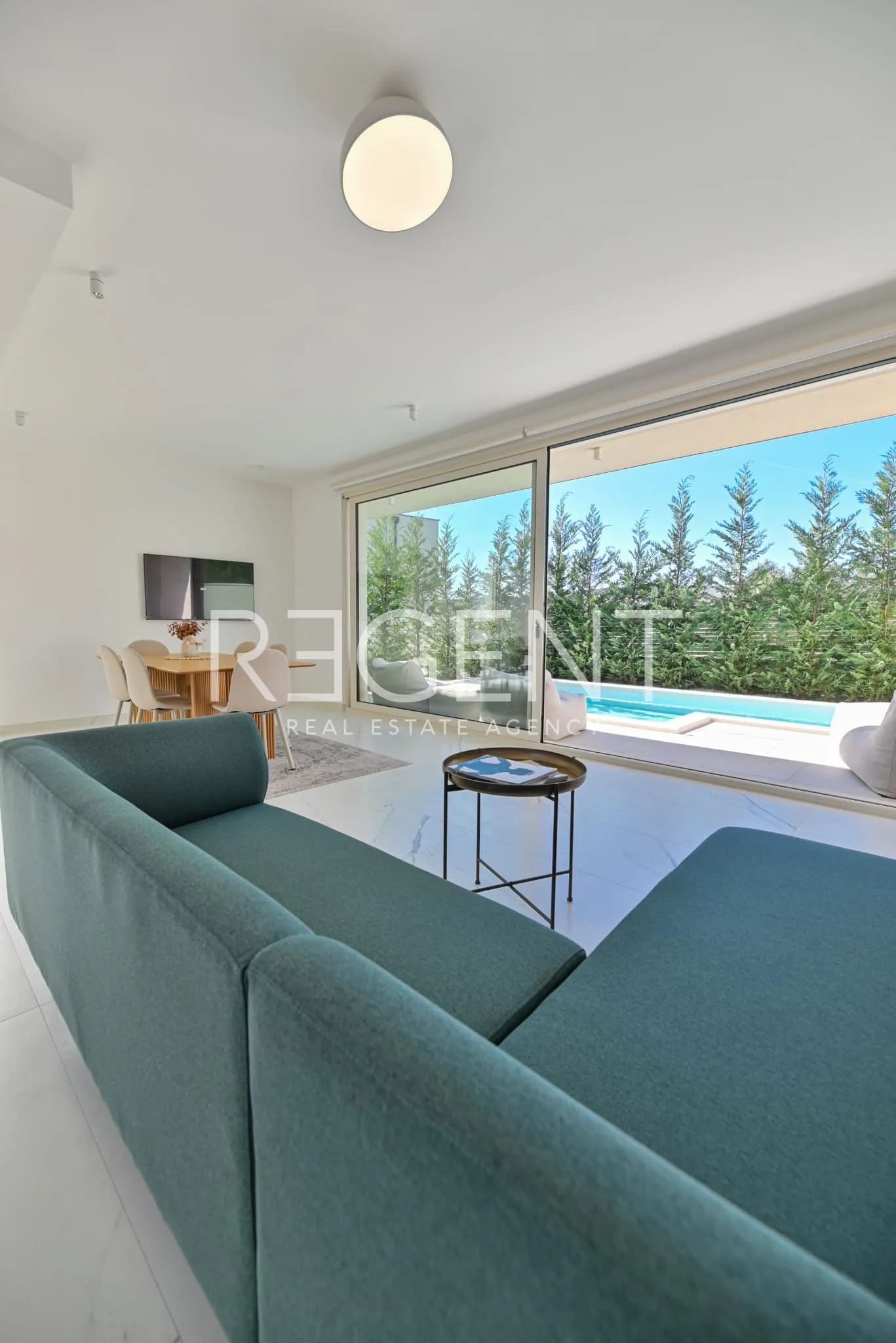 seget vranjica – moderna duplex vila s dva bazena i pogledom na more - slika 23