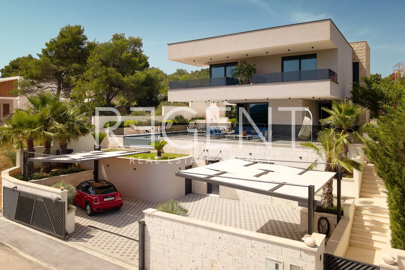 marina hills resort- vila 400 m², 4 ss, bazen 30 m², 150 m od mora - slika 3