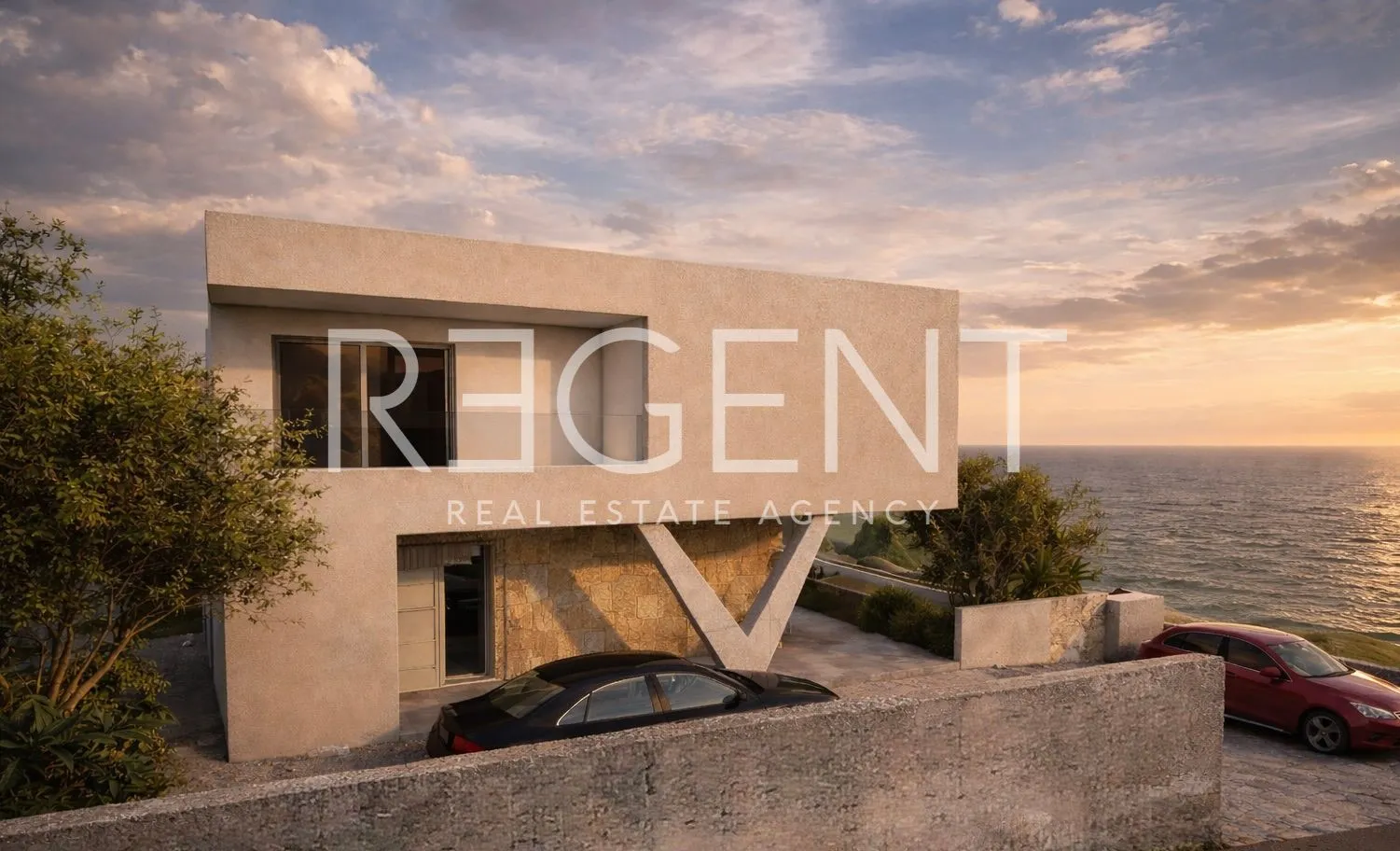 trogir, vinišće - moderna vila s bazenom i pogledom na more - slika 2