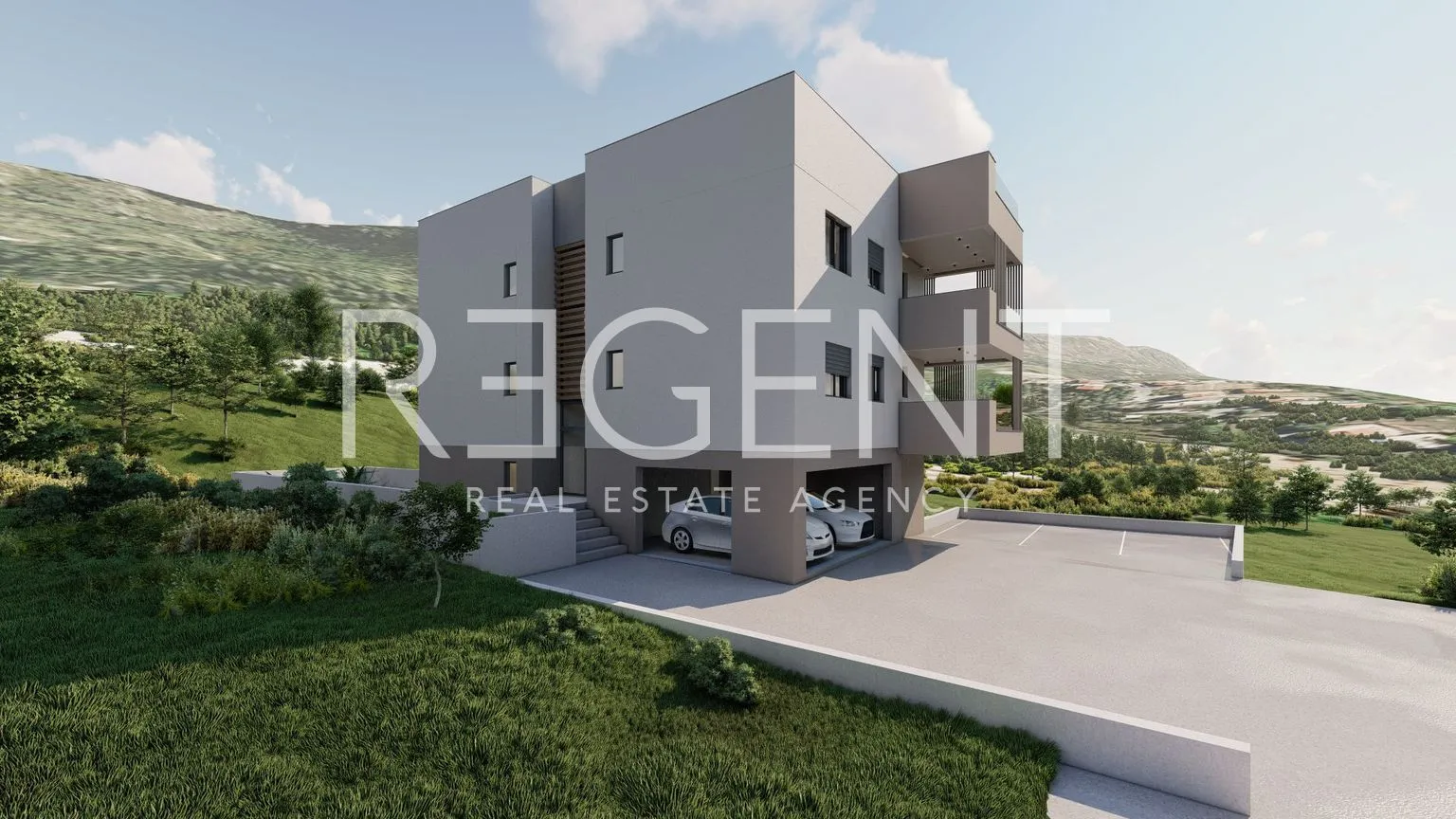 podstrana -četverosoban penthouse s krovnom terasom i pogledom na more - slika 3