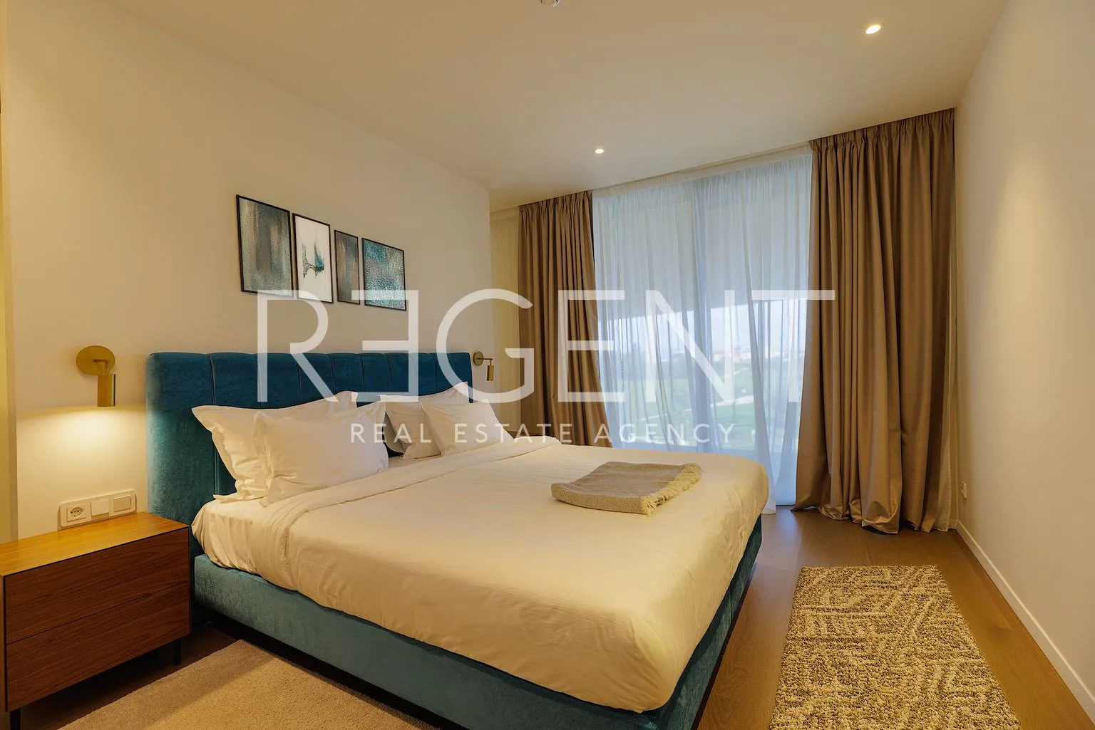 istra, petram resort – apartman 99,00 m², 2ss, 1. kat, pogled na park - slika 10