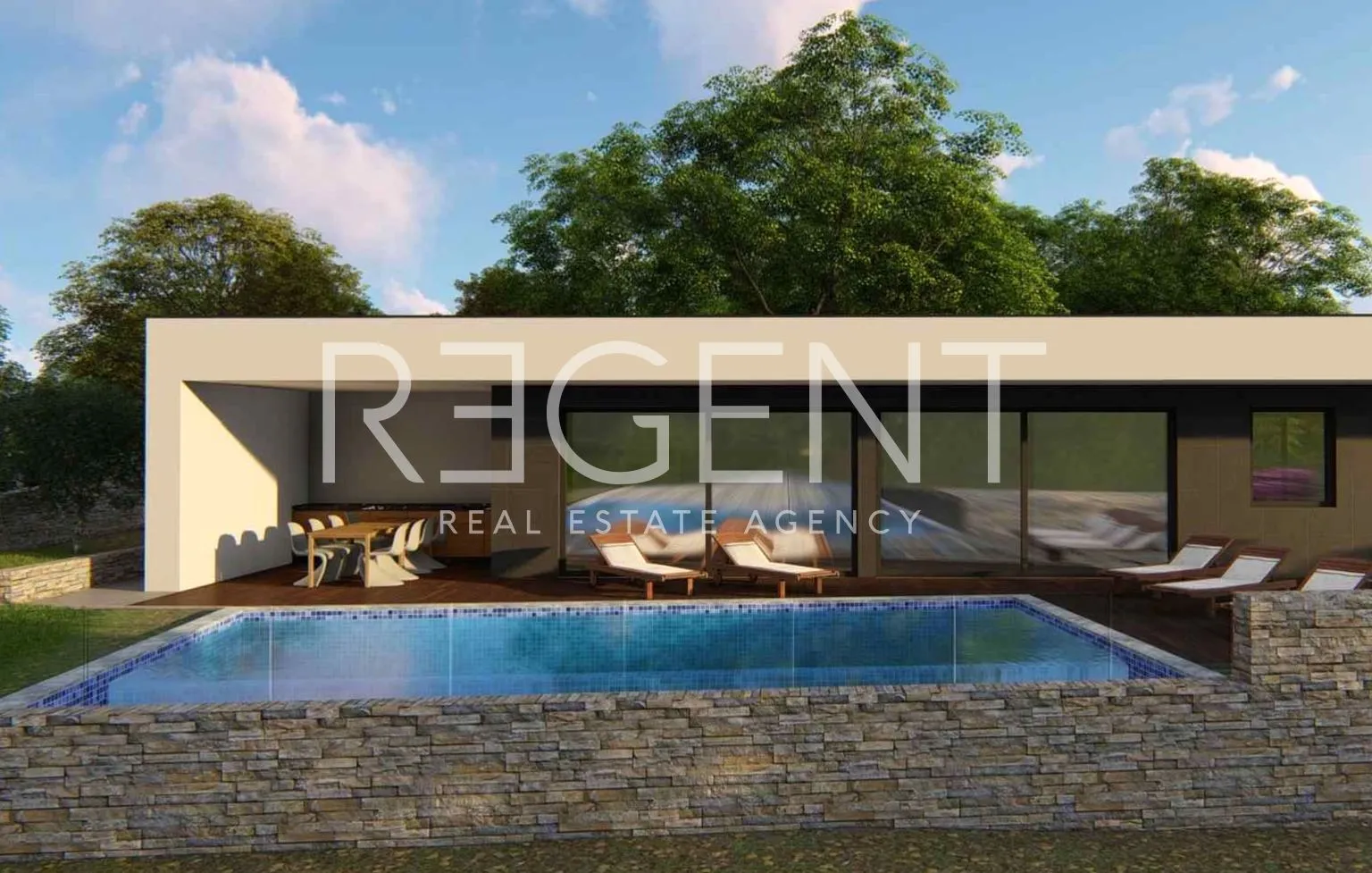 istra, bale - luksuzna vila s bazenom novogradnja 174 m2 - slika 4