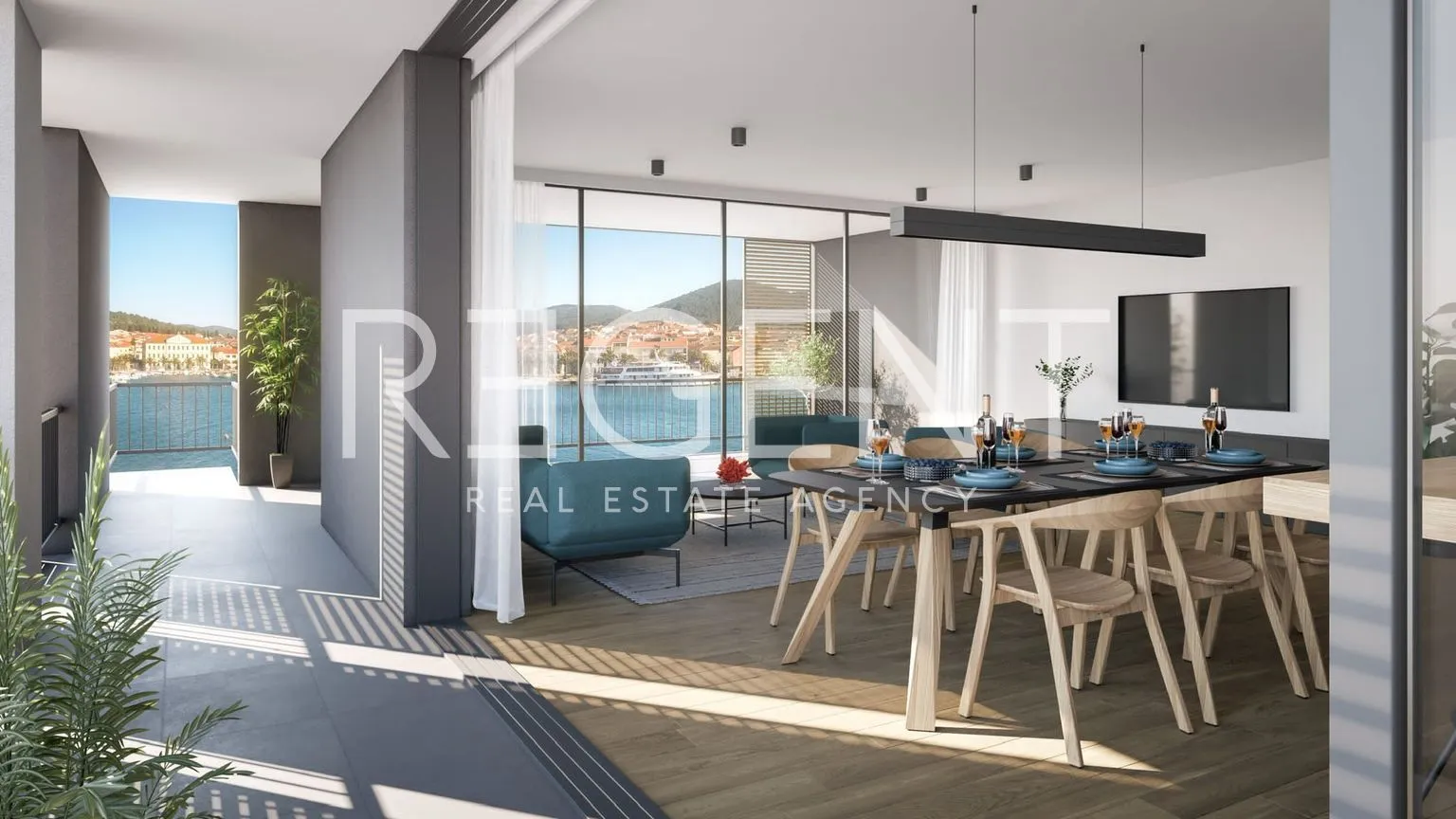 korčula, vela luka - ekskluzivni stan u izgradnji prvi red uz more 118 m2 - slika 13
