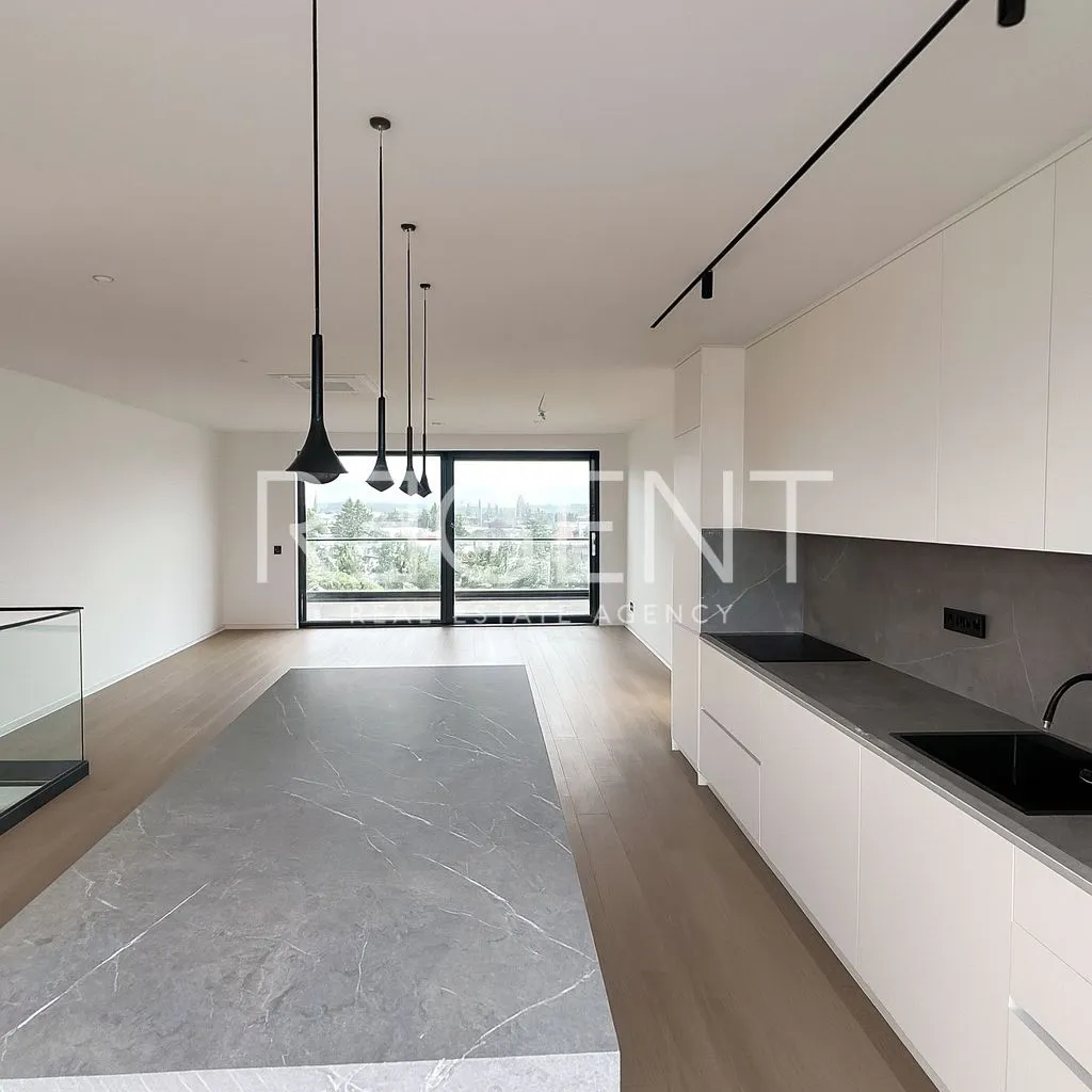 zagreb, pantovčak – luksuzni četverosoban penthouse 131m2 najam - slika 3