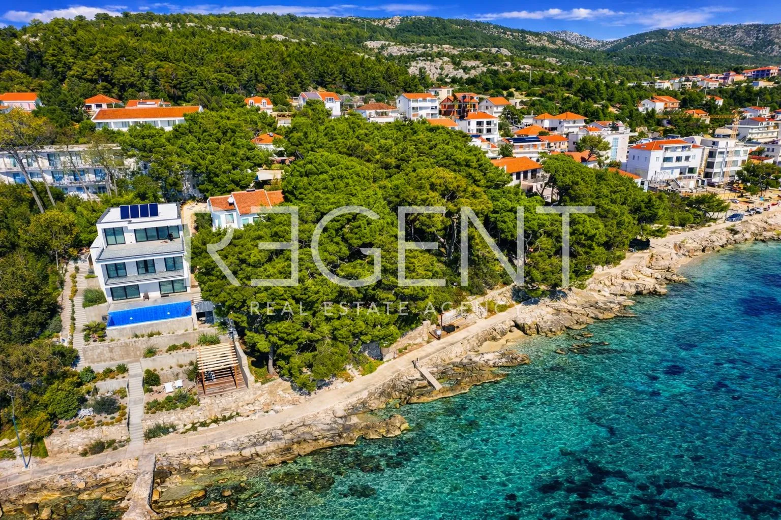 pelješac, orebić - građevinsko zemljište prvi red do mora - slika 1