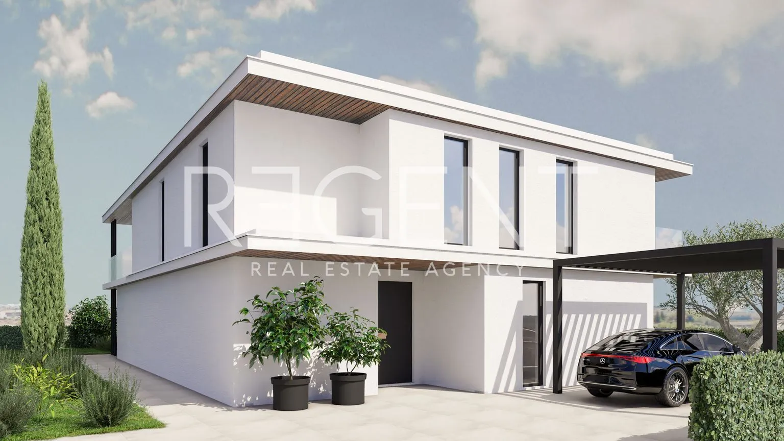 istra, kaštelir - moderna vila s bazenom 330 m2 - slika 9