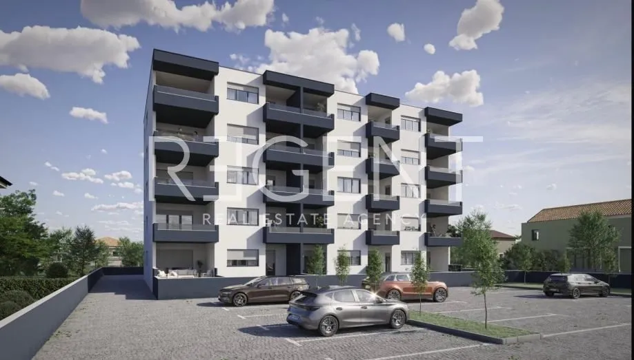 trogir, seget donji – dvosoban stan s loggiom 75 m2, novogradnja - slika 4