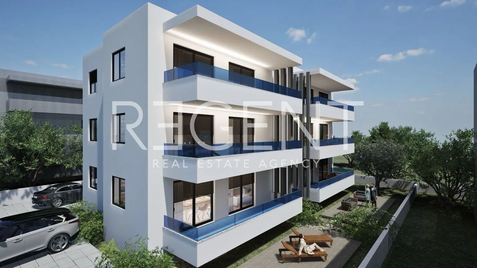 Zadar, Sukošan – trosoban stan 78,03 m², novogradnja