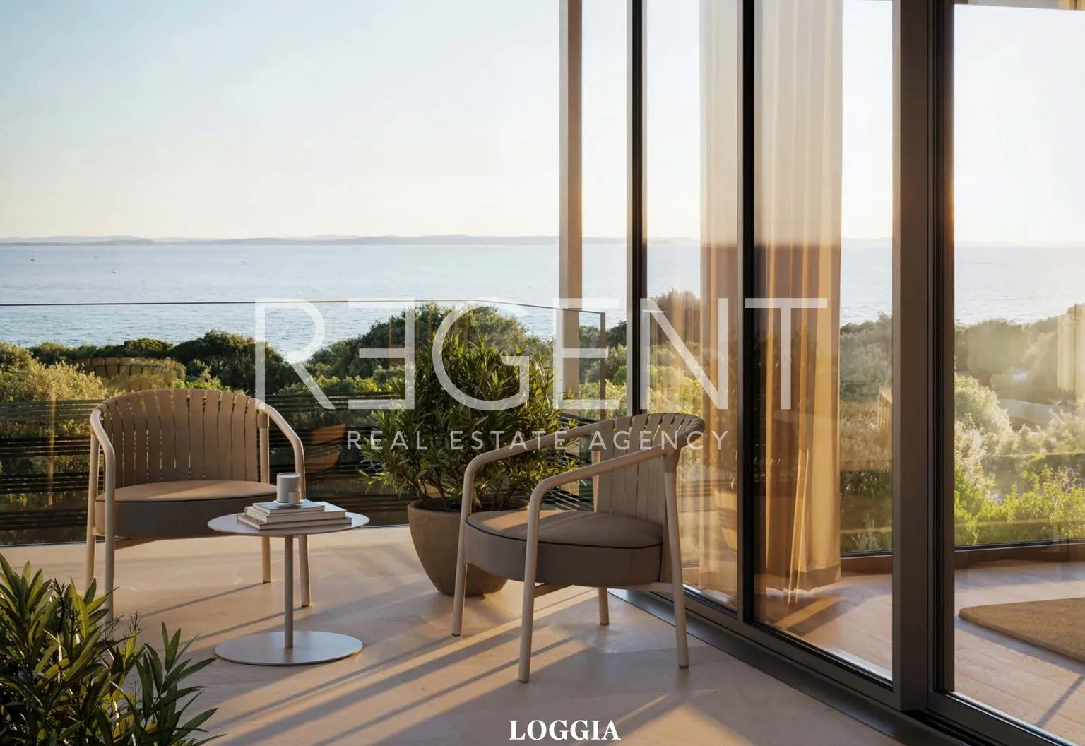zadar, petrčane - dvoetažni penthouse s terasom, loggiom i vrtom - slika 8