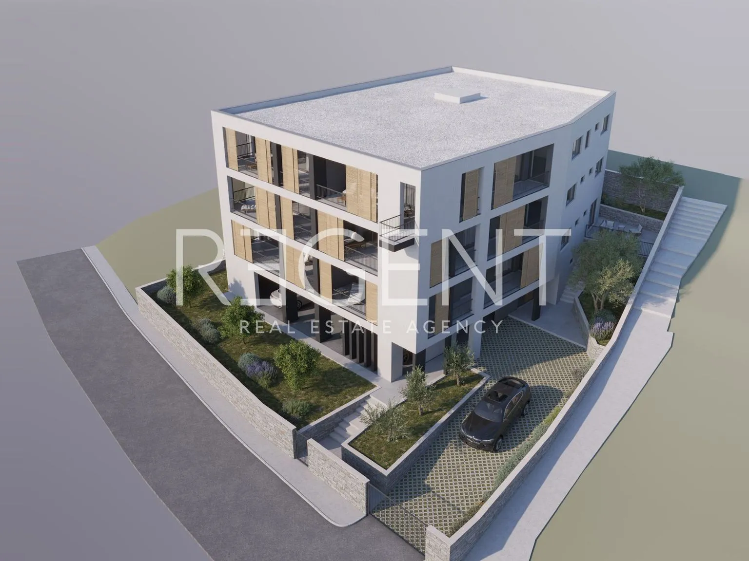 korčula, vela luka - ekskluzivni stan u izgradnji prvi red uz more 118 m2 - slika 9