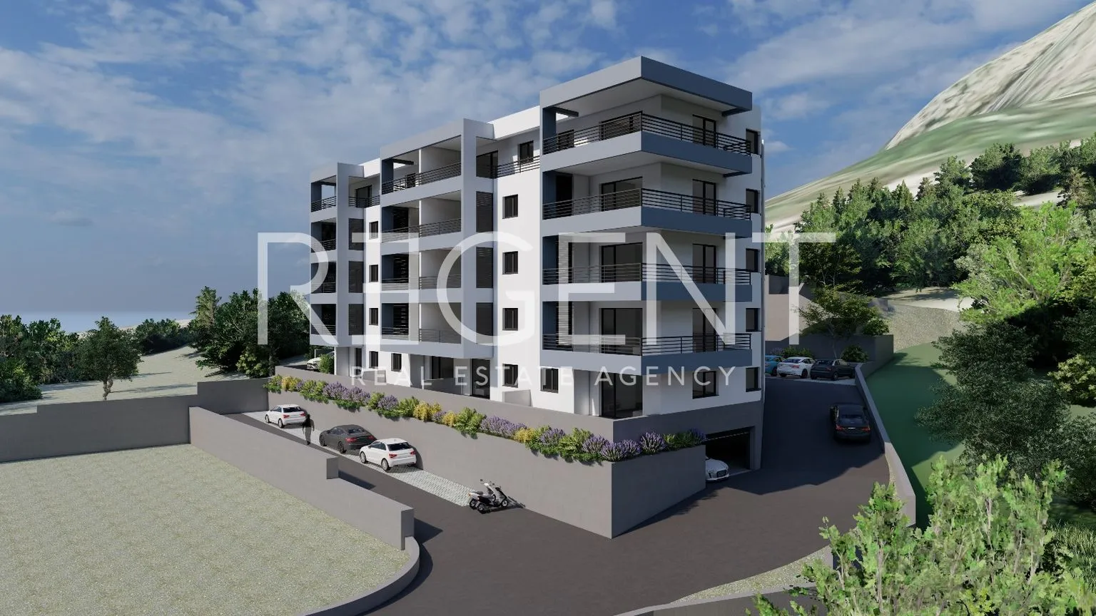 makarska, centar - dvosoban stan 68 m2 - novogradnja - slika 2