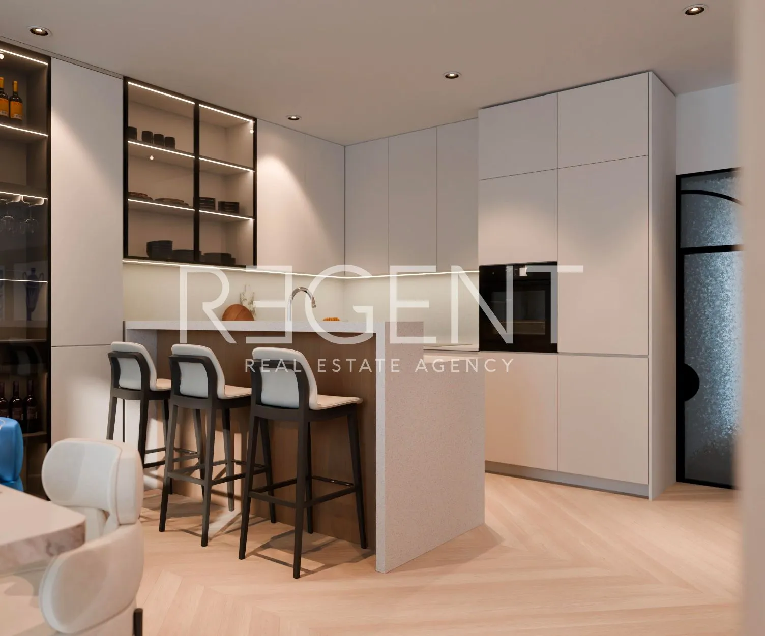 trogir, čiovo - apartman u luksuznom apartmanskom naselju u blizini mora 75m2 - slika 18
