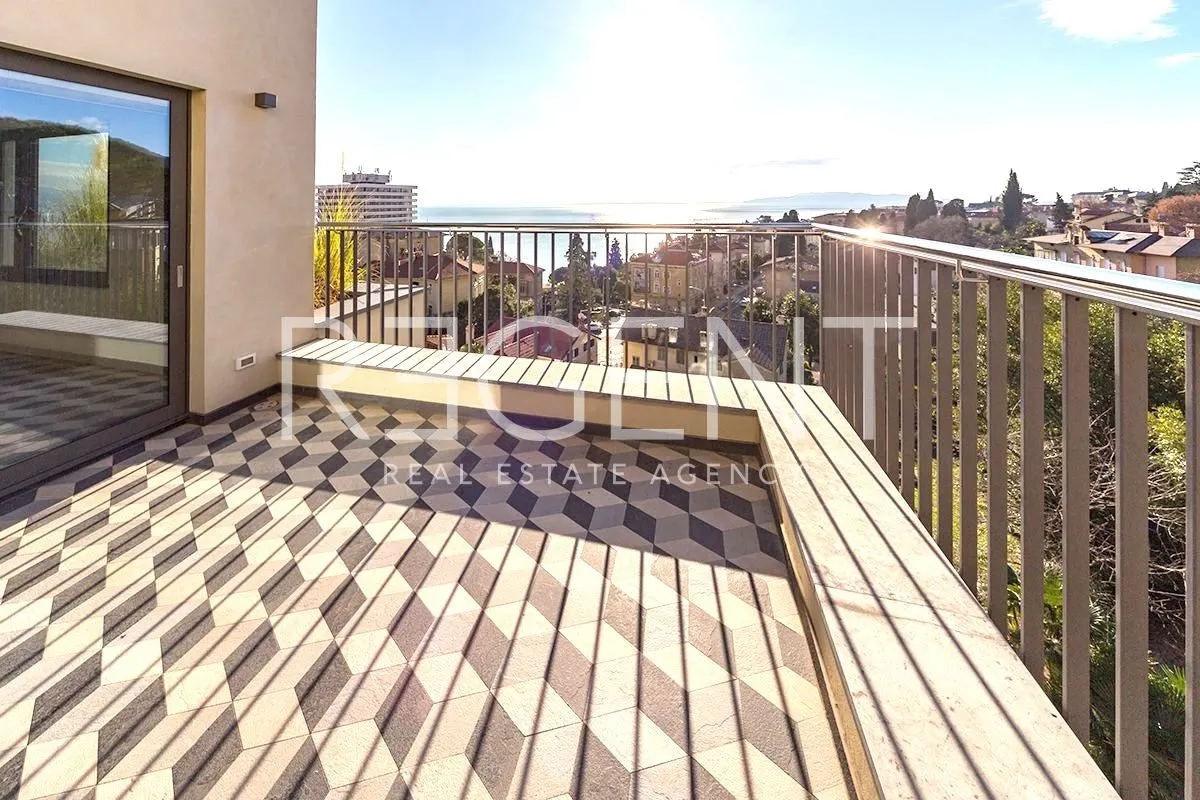 kvarner, opatija - moderan trosoban stan, novogradnja 125 m2 - slika 12