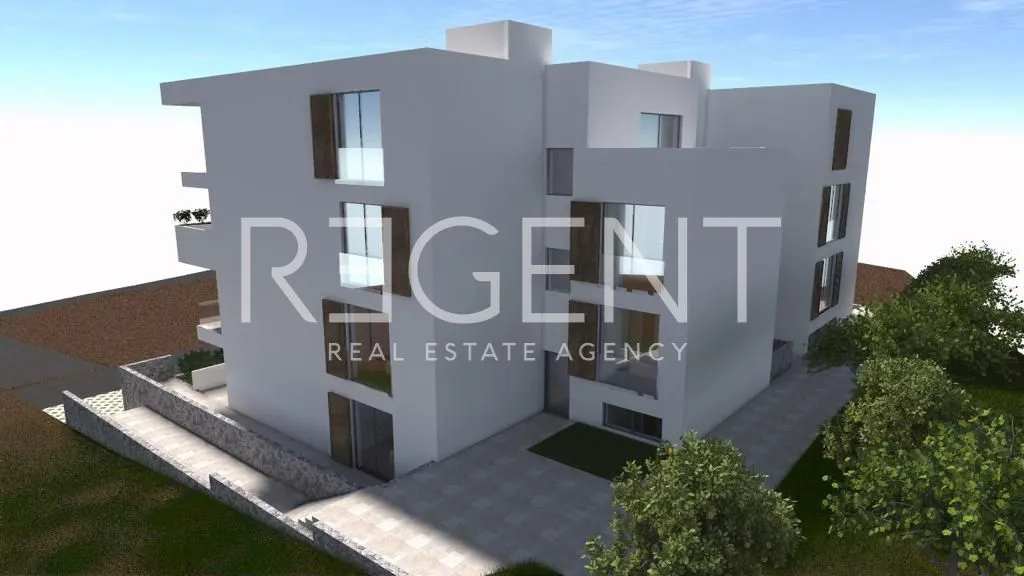 trogir, okrug gornji – dvosoban stan s pogledom na more 65 m2 novogradnja - slika 4