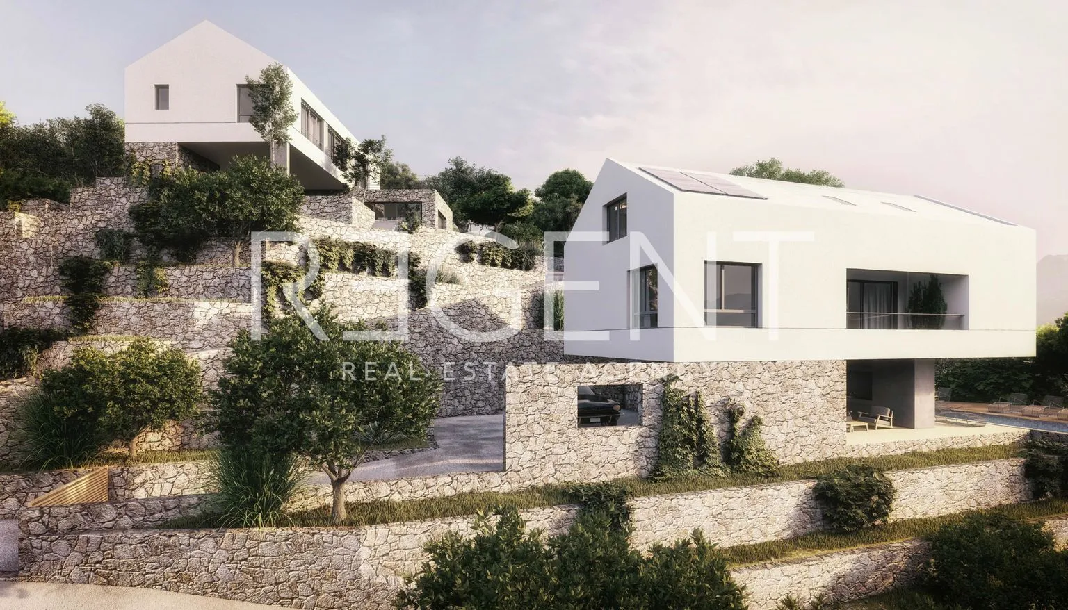 brač, farska- predivno građevinsko zemljište s projektom 2642m2 - slika 7