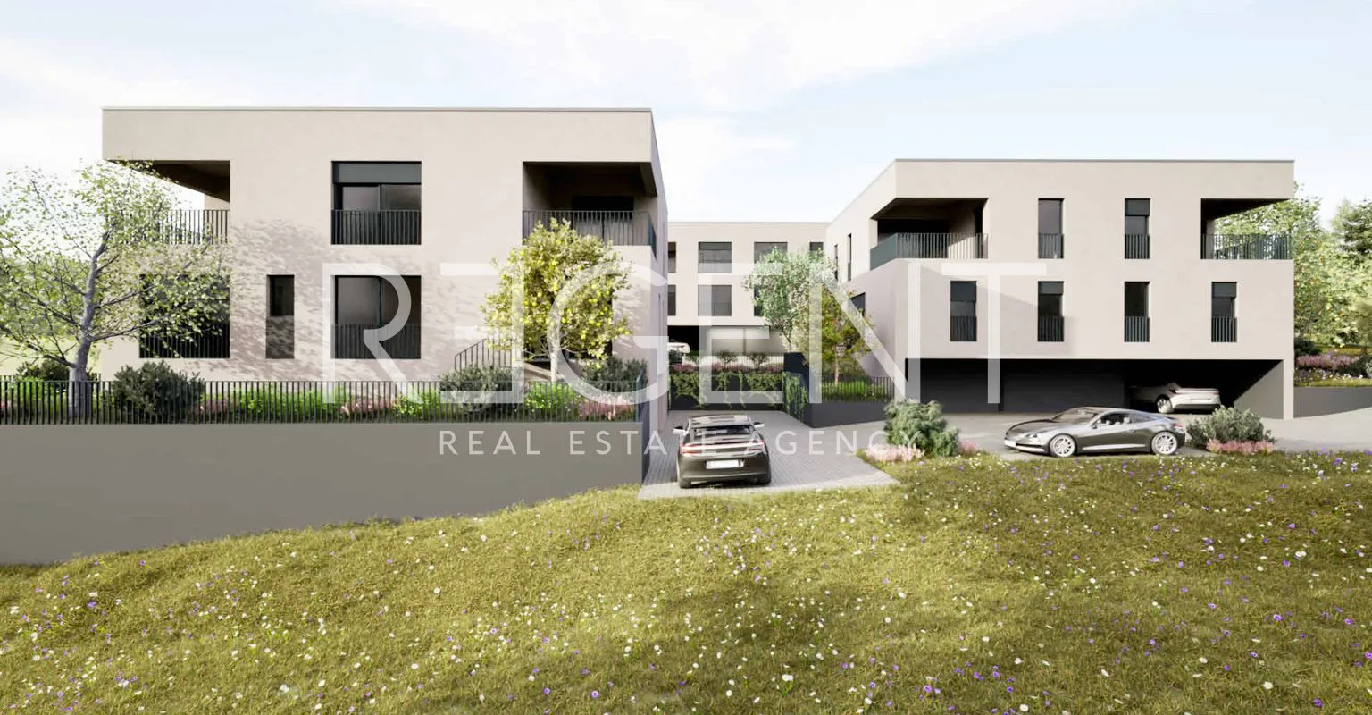 zagreb, šestine – četverosoban stan, 123 m², novogradnja, vrt - slika 1