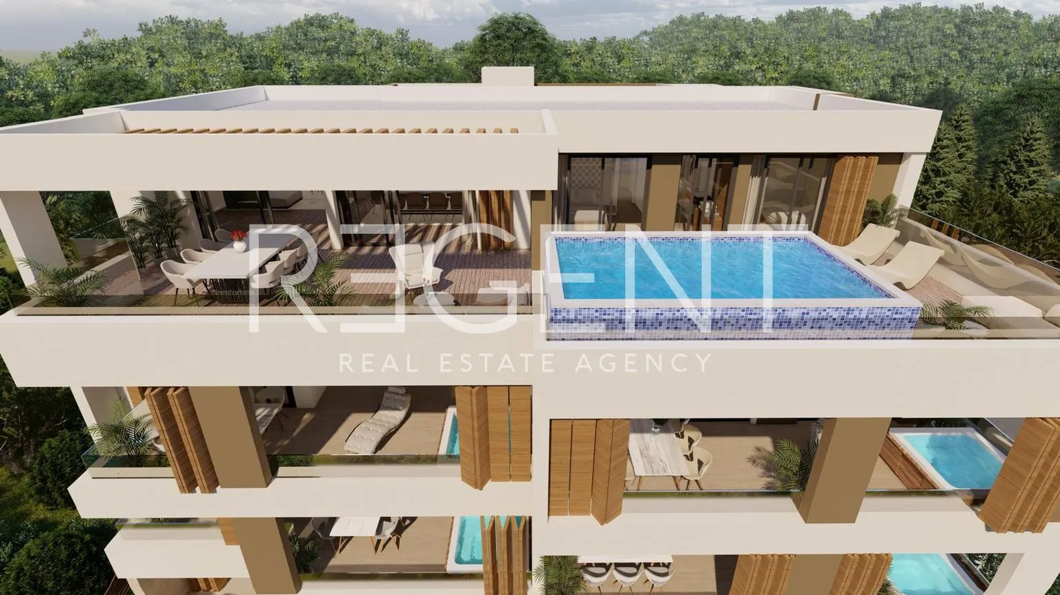 primošten – luksuzan penthouse u novogradnji 263 m² - slika 2