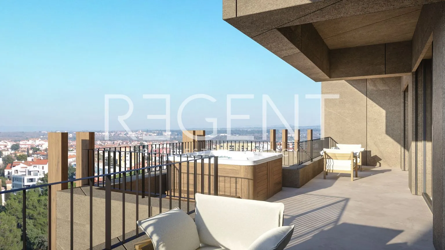 istra, umag - green tower hotel & residence dvosoban apartman - slika 23