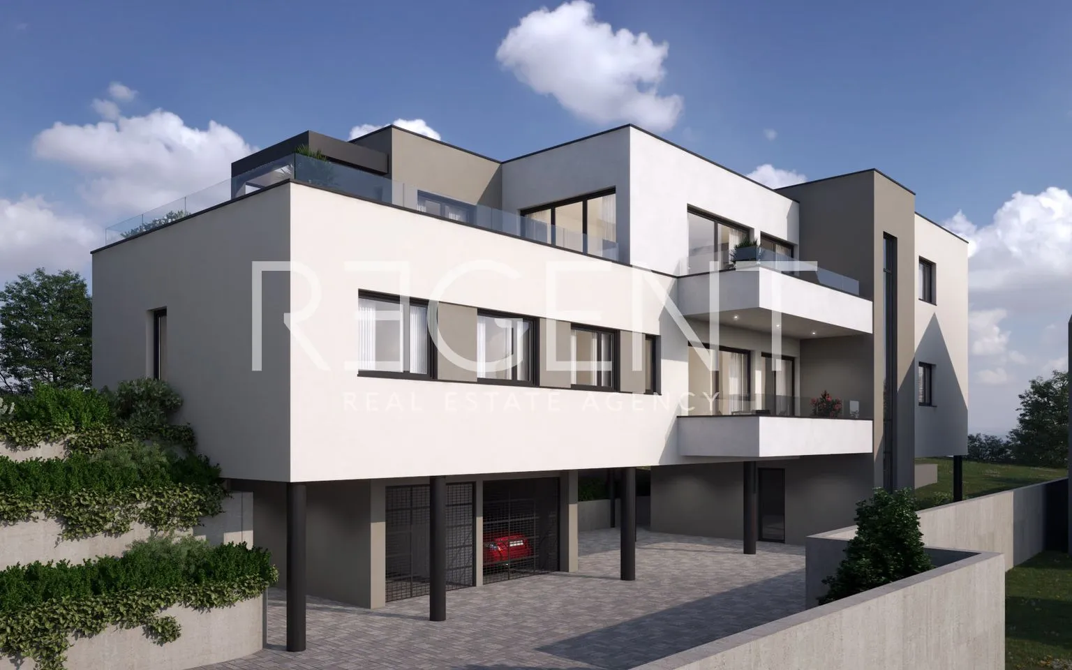 zagreb, šestine - luksuzan dvosoban stan u urbanoj vili 80 m2 - slika 3