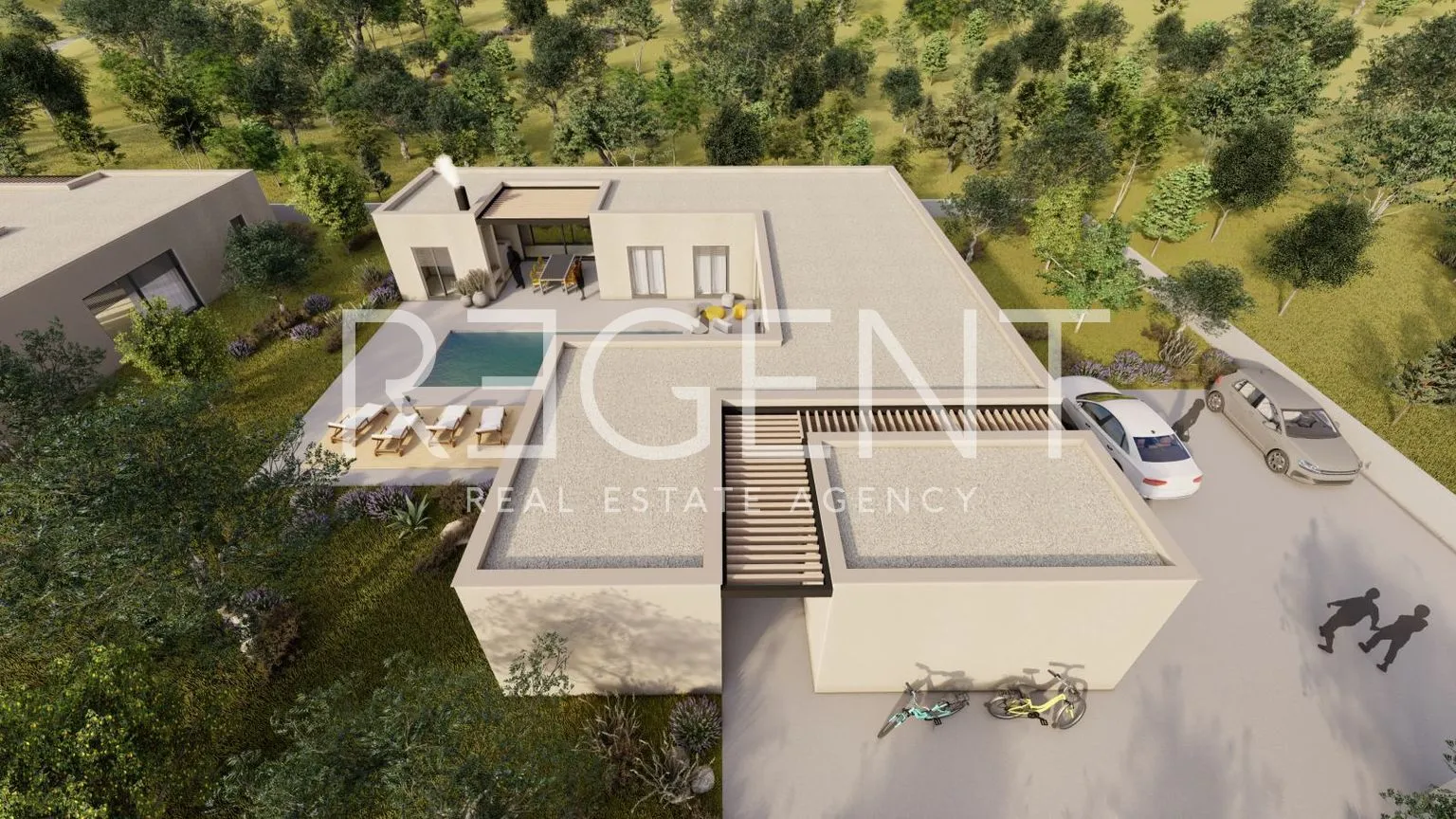 šibenik - zemljište s projektom za dvije vile - slika 7