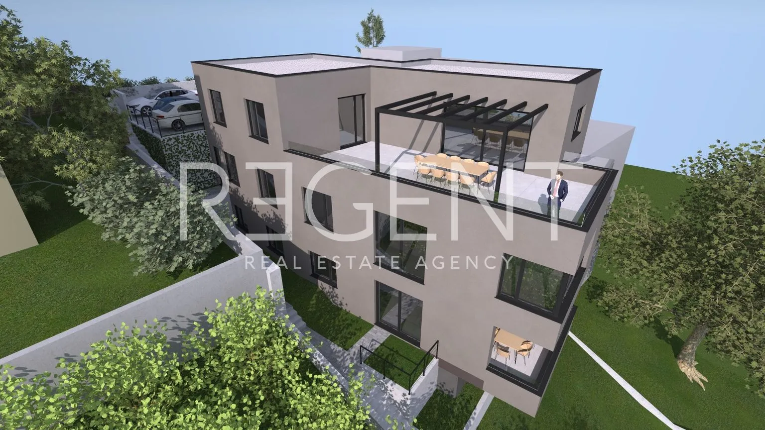 zagreb, medveščak - četverosoban penthouse s terasom - slika 3