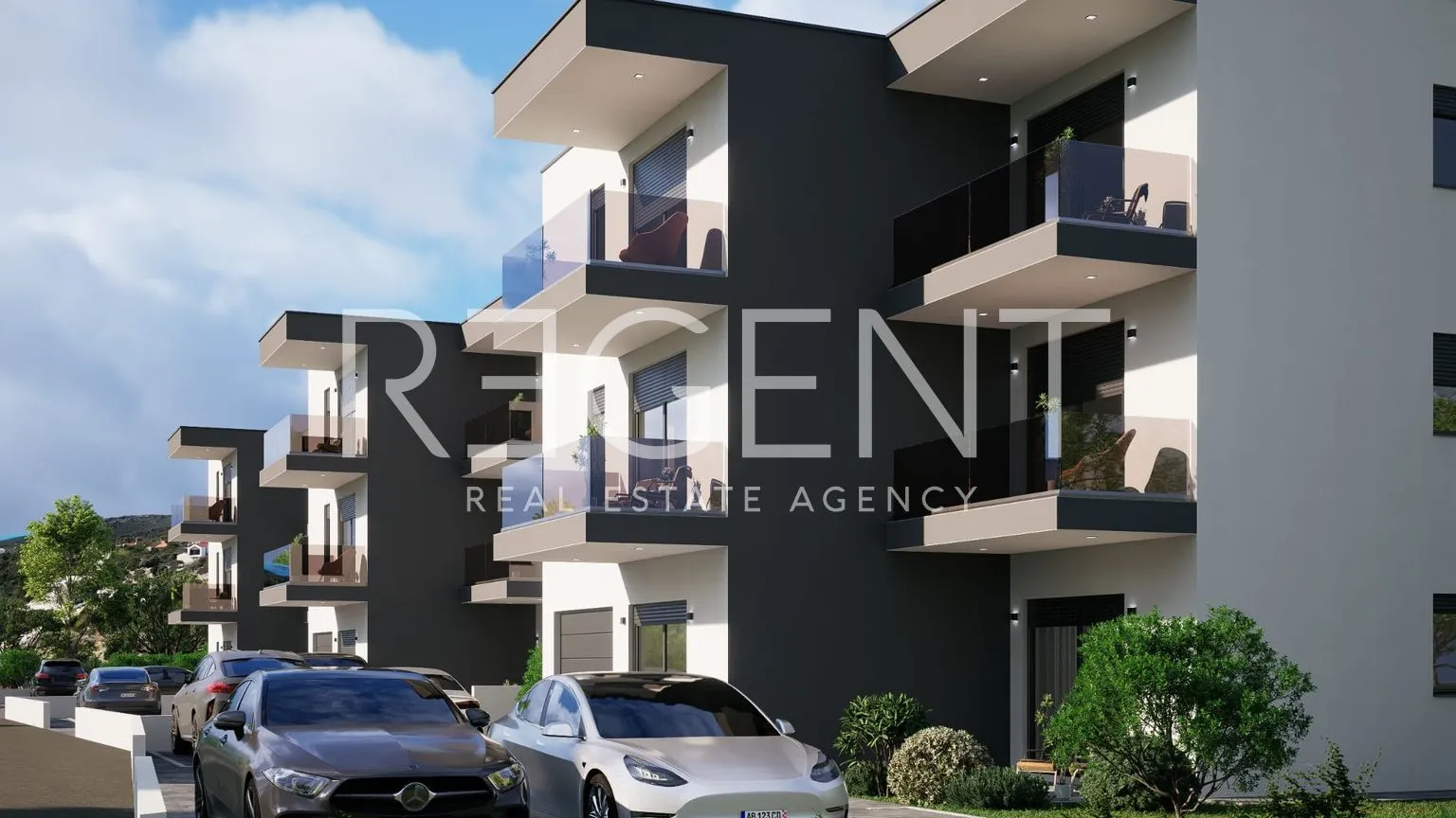 kaštela, kaštel lukšić - dvosoban apartman u prizemlju novogradnje - slika 5