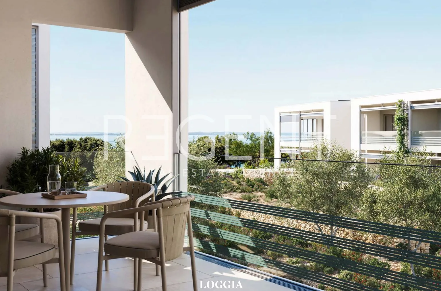 zadar, petrčane - dvosoban apartman s loggiom - slika 14