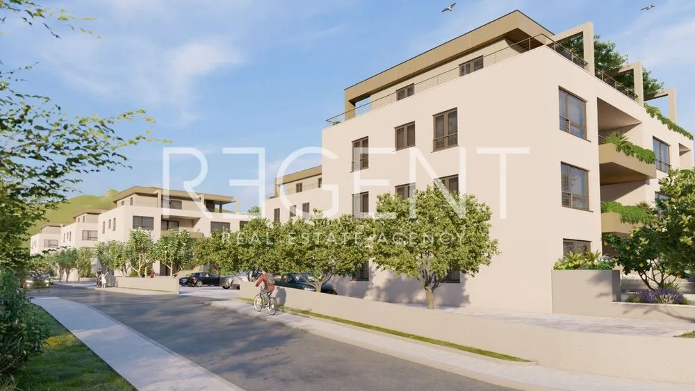 split, kaštela - dvosoban stan s terasom 135 m2 novogradnja - slika 13