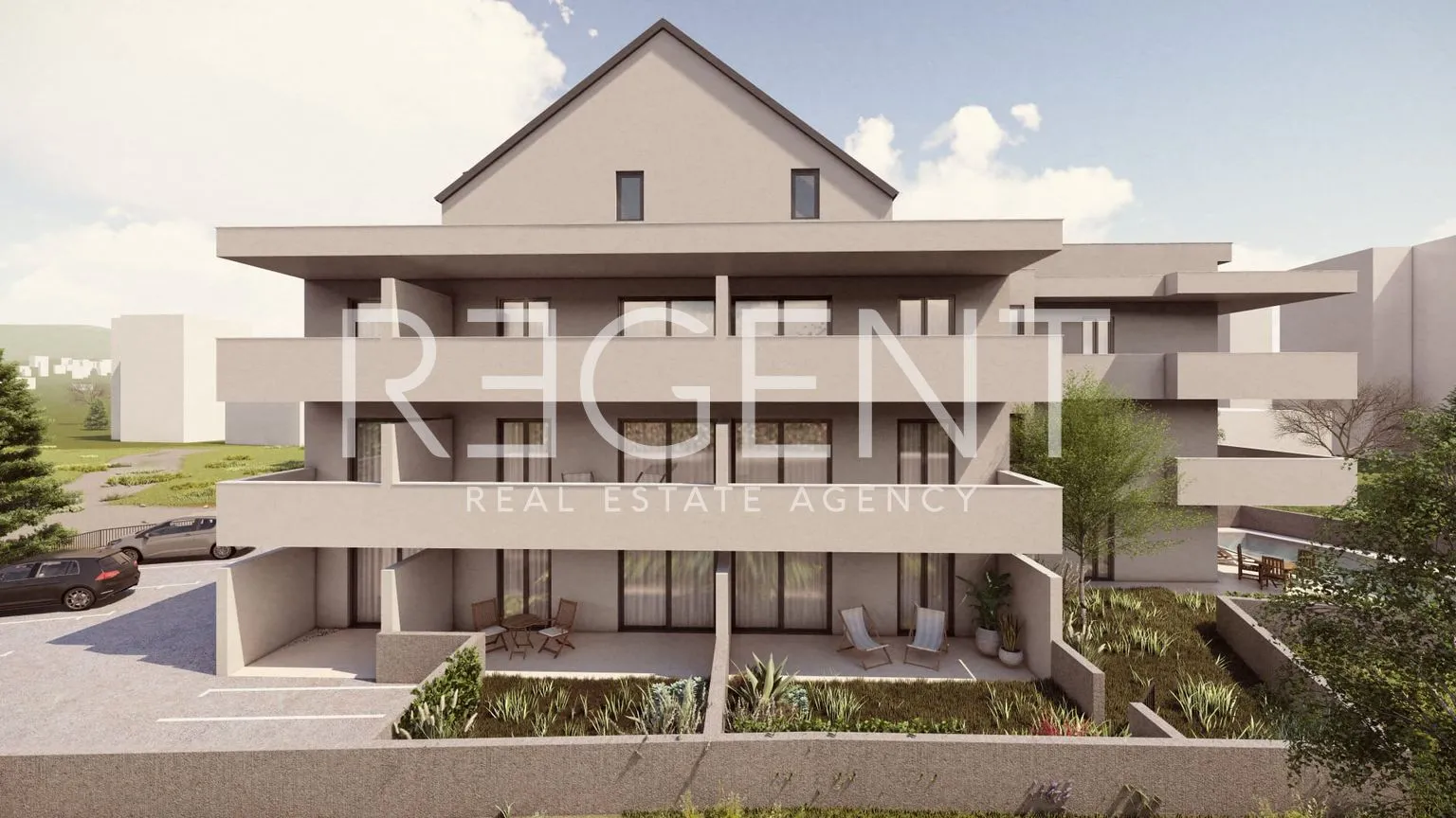 šibenik, rogoznica - penthouse s privatnim bazenom na terasi 92 m2 - slika 3