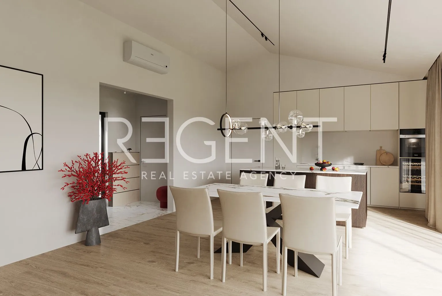 istra, žminj - moderna prizemnica s bazenom 106 m2 - slika 11