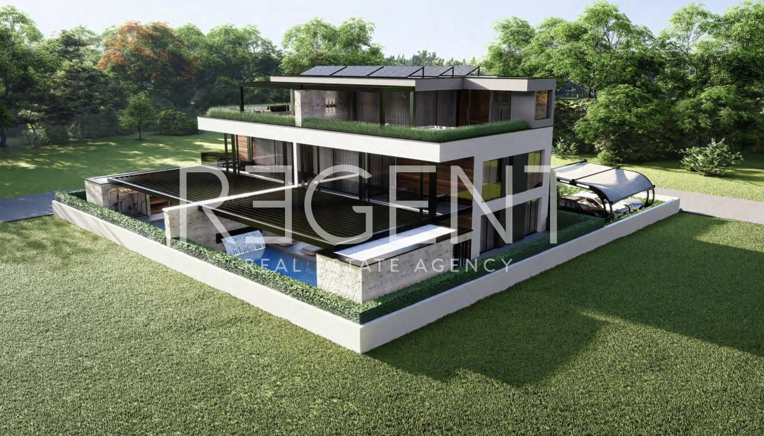 istra, vabriga - luksuzni trosoban stan s krovnom terasom 117 m2 - slika 5