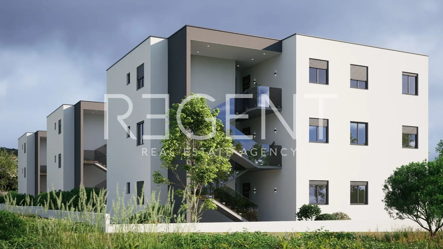 kaštela, kaštel lukšić - dvosoban apartman u prizemlju novogradnje - slika 3